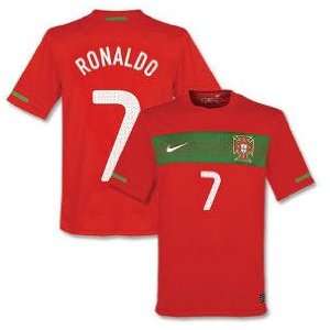  Ronaldo #7 Official Nike Portugal Home Soccer Jersey Size 