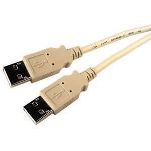  Cables Unlimited USB 2.0 Cable. USB 2.0 A M/M CABLE BEIGE 