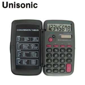  Unisonic Dual Powered 8 Digit Calculator 
