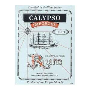  Calypso Rum White Virgin Islands 1.75L Grocery & Gourmet 