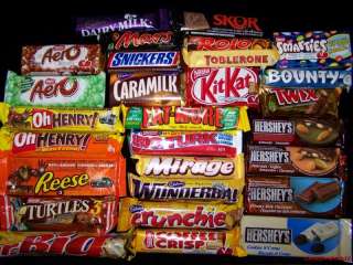CANADIAN CHOCOLATE BARS various flavours 4 FULL SIZE  