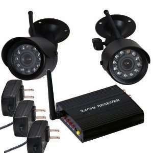  Security Camera Set Night Vision with Audio Microphone for CCTV 