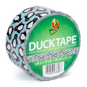  Duck Brand 313756 1.88in X 10 Yd Duck Tape, Penguin 