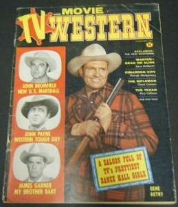 TV WESTERN 2/59 STEVE McQUEEN CHUCK CONNERS GENE AUTRY  