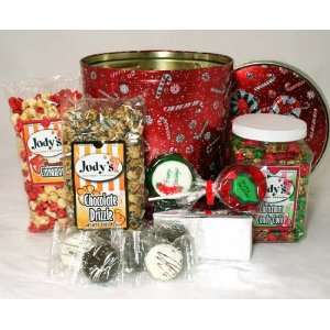 Candy Cane Gift Tin  Grocery & Gourmet Food