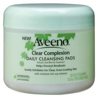 Aveeno Clear Complexion Daily Cleansing Pads   28 ea product details 