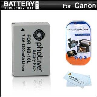 battery kit for canon powershot sx40 hs sx40hs g1 x g1x digital camera 