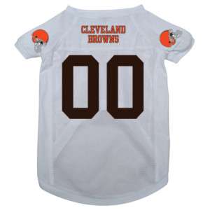 CLEVELAND BROWNS PET DOG FOOTBALL JERSEY v ALL SIZES 716298320675 