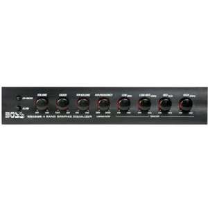 New   Boss EQ1208 Car Equalizer   2 Channel   Graphic   Fader   4 Band 