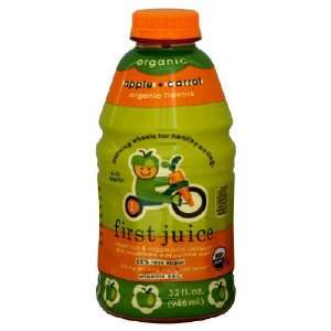 First Juice Apple Carrot, Refill, 32 Ounce (Pack of 6)  