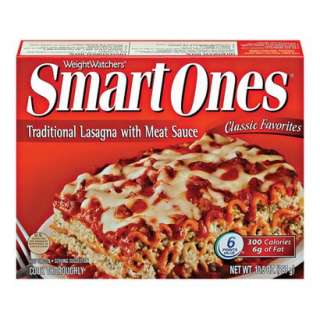 Weight Watchers Smart Ones Traditional Lasagna With Meat Sauce 10.5 oz 