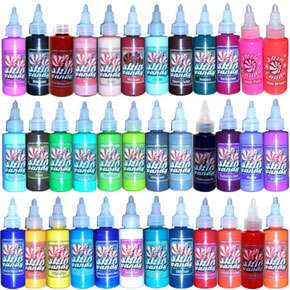 The Skin Candy 36 Color Tattoo Ink Set