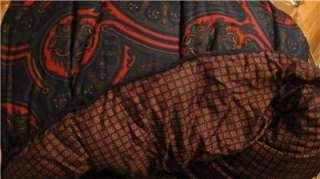 RALPH LAUREN MILLBROOK KING COMFORTER BED IN BAG SET BURGUNDY NAVY 16P 