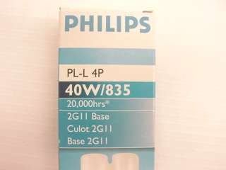 Philips PL L 4P 40W/835 Compact Fluorescent Lamp Bulb  