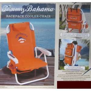  Tommy Bahama Backpack Cooler Chair with Storage Pouch and 