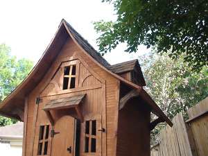 Storybook Cottage storage shed plans / chicken coop plans  