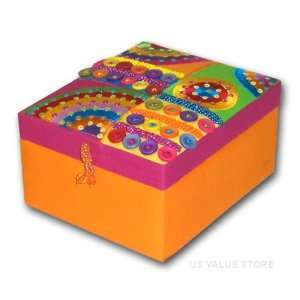  Diyas Button Jewelry Box