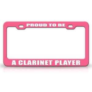 PROUD TO BE A CLARINET PLAYER Occupational Career, High Quality STEEL 