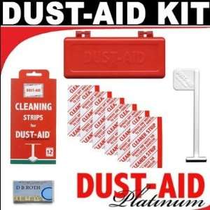 DUST AID Platinum Sensor Cleaning Kit with 12 Refill Strips For The 