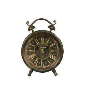  French Theme Iron Clock for Table or Desk