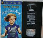 Shirley Temple Sing & Dance Along VHS Video Movie Childrens