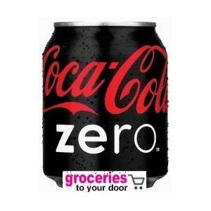 Coca Cola Zero Soda, 8 oz Can (Pack of Grocery & Gourmet Food