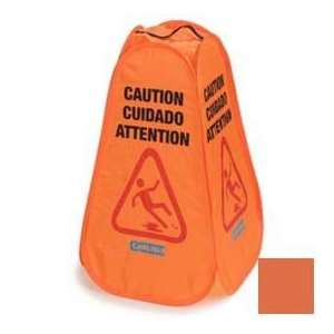 Folding Geodesic Caution Cone   Orange  Industrial 