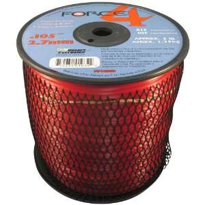   Range Commercial Grade Round Grass Trimmer Line, Red Patio, Lawn