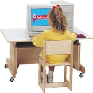  Jonti Craft Kids Birch Computer Table Furniture & Decor