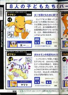 Digimon Adventure game guide book  