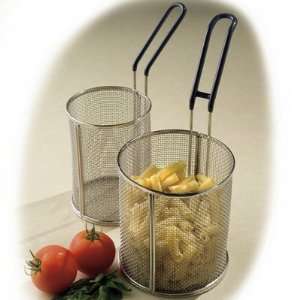 Round Pasta Cooking Basket   Mesh Openings 1/8   6 1/2 Diameter x 7 