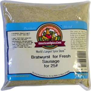 Bratwurst for Fresh Sausage   Bulk, 7.75 Grocery & Gourmet Food