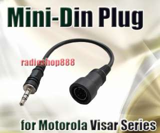 Mini Din Plug for Motorola Visar Series radio 44 V  