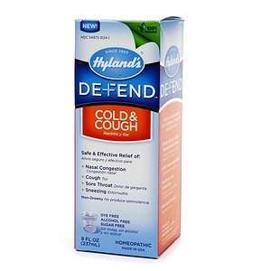  Hylands Defend Cough & Cold 8 fl.oz Homeopathic Remedies 