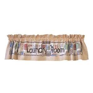  Laundry Country Valance Curtain