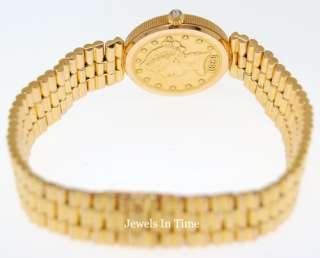 Corum Ladies 5 Dollar Gold Coin Watch On Bracelet  