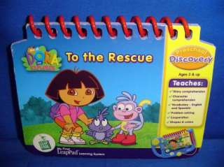 Leap Frog Pad My First LeapPad DORA EXPLORER TO RESCUE  