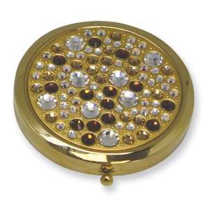  Gold tone Swarovski Crystal Mirror Jewelry