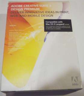 Adobe Creative Suite 3 Design Premium Photoshop Flash Dreamweaver 