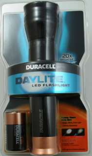 Duracell 4 watt 160 Lumens LED Flashlight 2D Batteries  