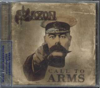 SAXON, CALL TO ARMS. FACTORY SEALED CD. In English.