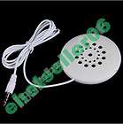 Mini White 3.5mm Pillow Speaker for  MP4 Player iPod