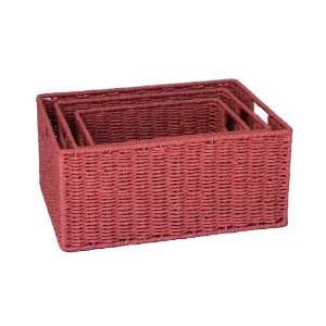  Elements Storage Bins   Rose