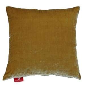  Premium Decorative Throw Pillow, Velvet   Harvest Gold 