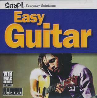 EASY GUITAR Electric Acoustic Music Lessons PC/MAC NEW  