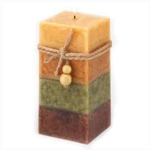   Candle With Designer Style Sweet Spicy Fragrance