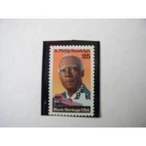   25 Cents US Postage Stamp, S#2402, Black Heritage, A. Philip Randolph