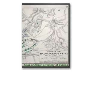 Atlas to Alisons History of Europe on CD by Alexander Keith Johnston 