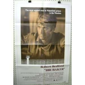  Movie Poster Brubaker Robert Redford F39 
