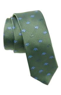 Salvatore Ferragamo Turtle Skinny Woven Silk Tie  